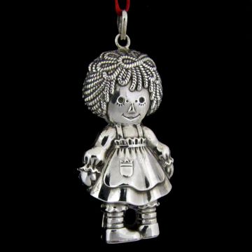 Cazenovia Raggedy Ann Sterling Ornament image