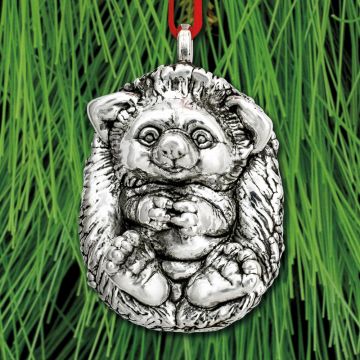 Donna Carter Designs Baby Hedgehog Sterling Ornament image
