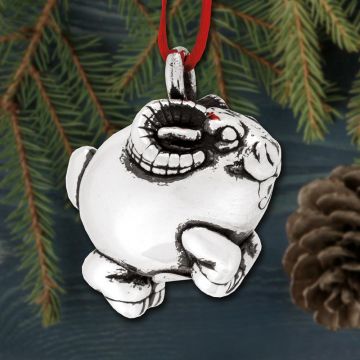 Galvanique Chinese Zodiac Sheep Sterling Pendant Ornament