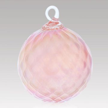 Glass Eye October Pink Opal Ornament image