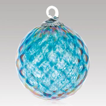 Glass Eye December Topaz Ornament