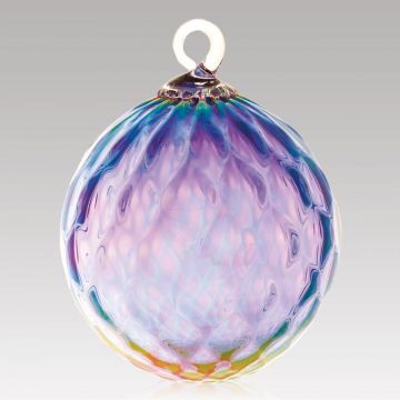 Glass Eye February Amethyst Ornament image