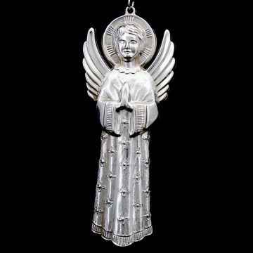 1982/83 Gorham Praying Angel Sterling Ornament image