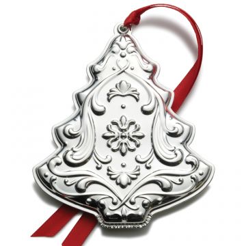 2012 Gorham Chantilly Tree 5th Edition Sterling Ornament image