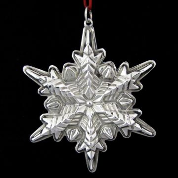 1972 Gorham Snowflake Sterling Ornament image
