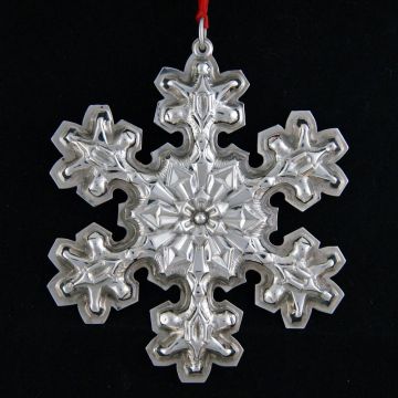 1976 Gorham Snowflake Sterling Ornament image