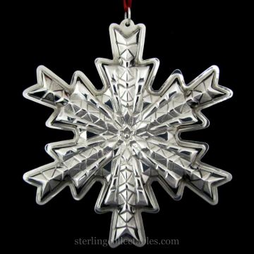 1978 Gorham Snowflake Sterling Ornament image