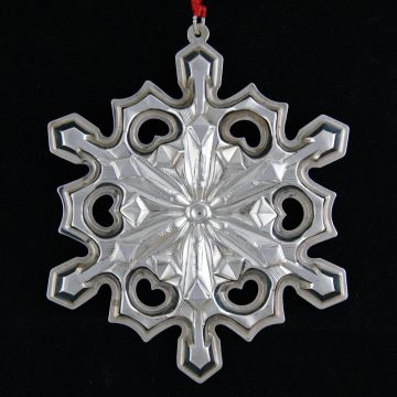 1979 Gorham Snowflake Sterling Ornament image