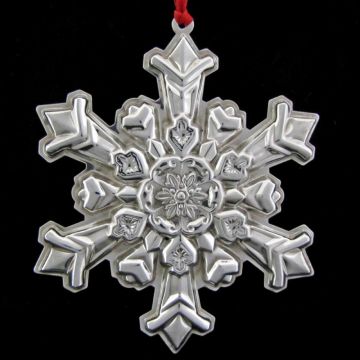 1995 Gorham Snowflake Sterling Ornament