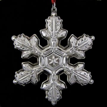 1997 Gorham Snowflake Ornament Sterling Ornament