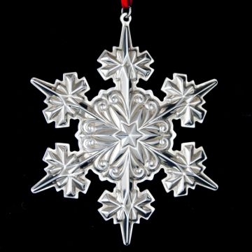 2005 Gorham Snowflake Sterling Ornament image