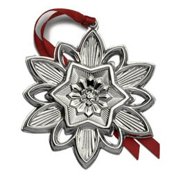 2008 Gorham  Snowflake Sterling Ornament image
