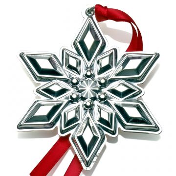 2013 Gorham Snowflake 44th Edition Sterling Ornament image