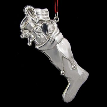 * Gorham Stocking with Presents Sterling Ornament image