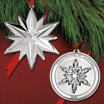 2019 Gorham 50th Anniversary Sterling Ornament Set image