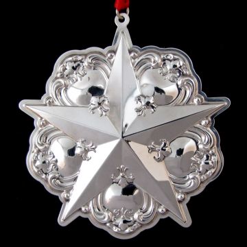 * Gorham Chantilly Star Sterling Ornament