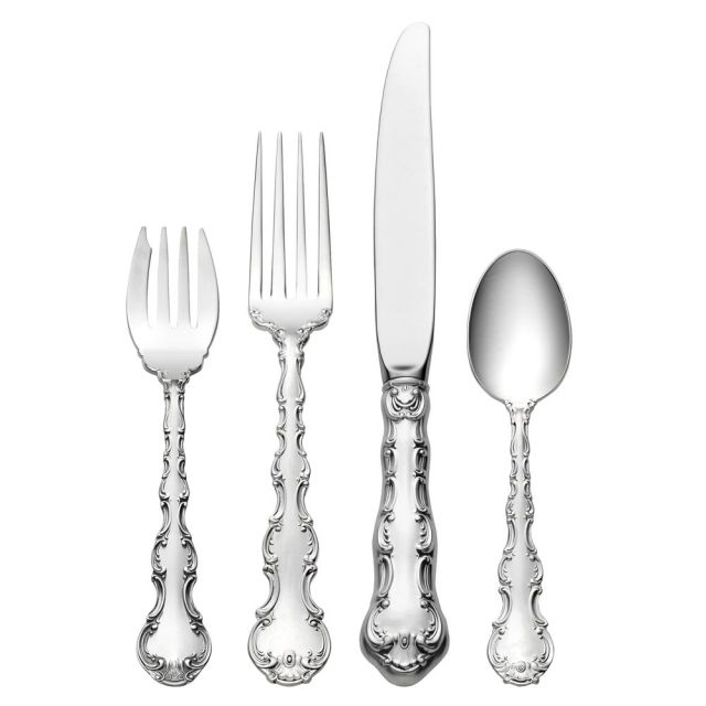 Sterling Collectables: Gorham Strasbourg 4 Piece Dinner Setting