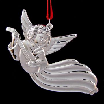 1985 Gorham Angel Sterling Ornament image