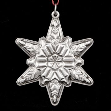 1970 Gorham Sterling Mini Snowflake Pendant image