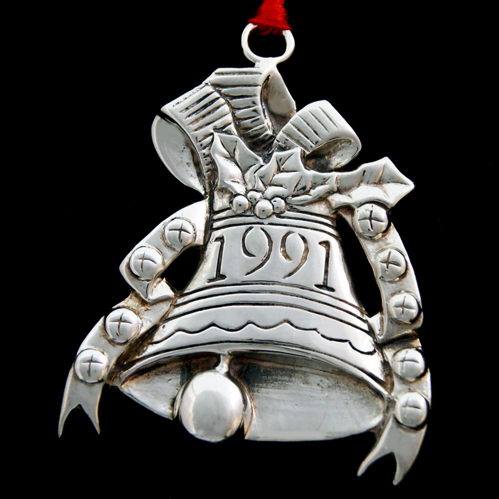 Hand & Hammer Sterling 1991 SILVER BELLS Dated
