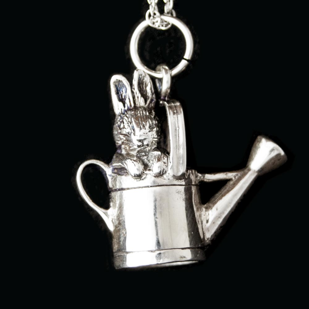 Sterling Collectables: Hand & Hammer Peter Rabbit Sterling Charm & Chain