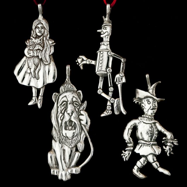 Hand and hammer sterling ornaments sale