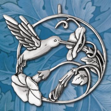 Hand & Hammer Hummingbird Sterling Ornament image
