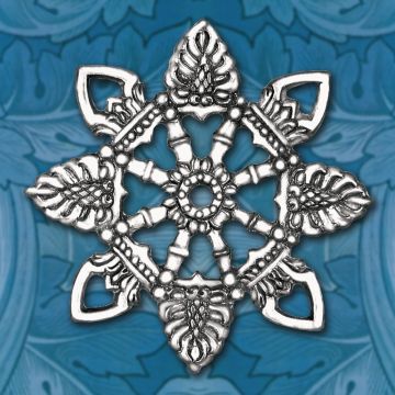 Hand & Hammer Apollo Snowflake Sterling Ornament image