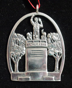 Sterling Collectables: Hand & Hammer Arthur Ashe Sterling Ornament