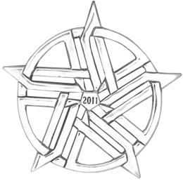 2011 Hand & Hammer Annual Star Sterling Ornament image