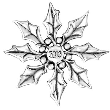 2013 Hand & Hammer Star Annual Sterling Ornament image