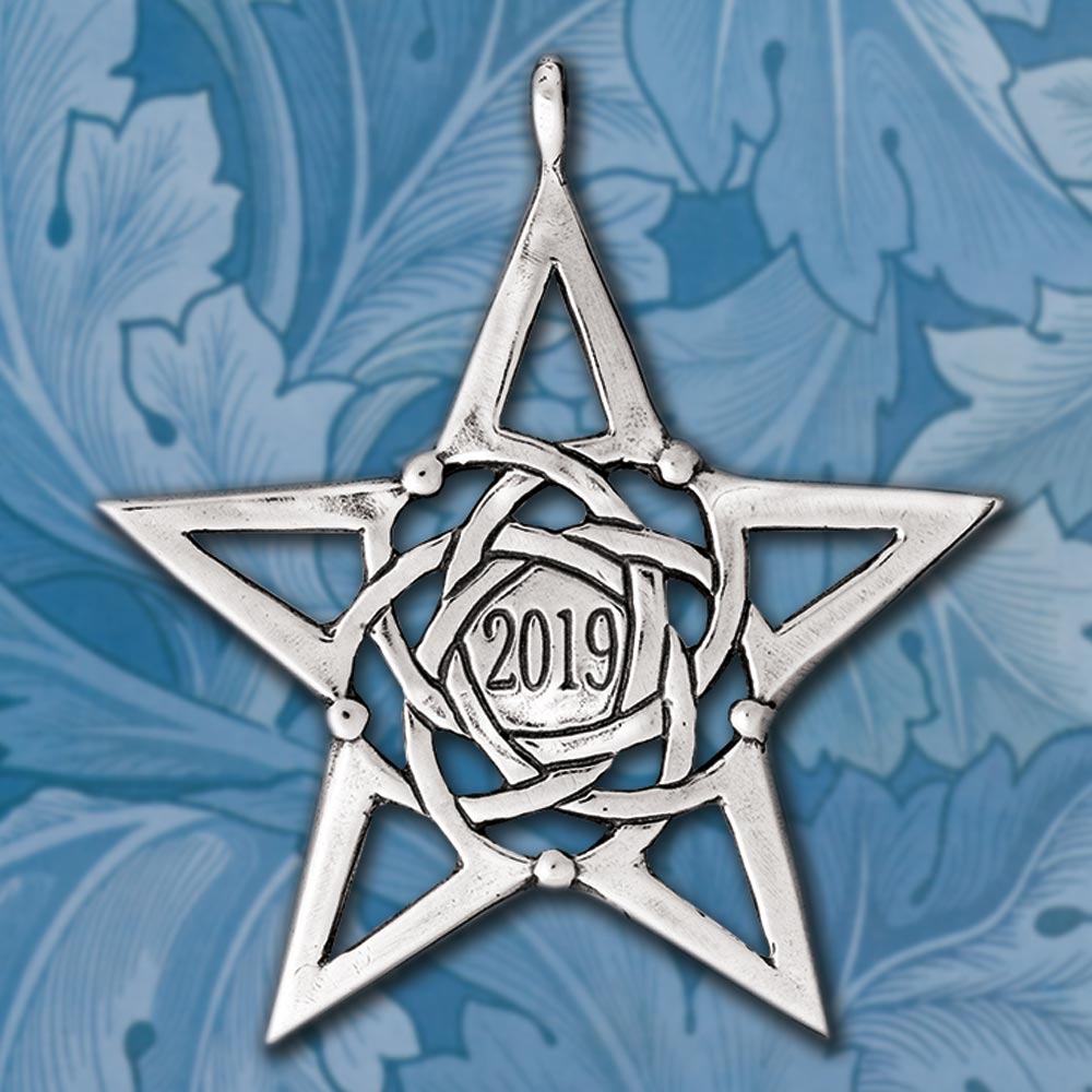 Sterling Collectables 2019 Hand & Hammer Star Annual Sterling Ornament