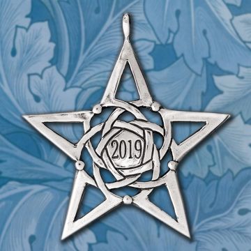 2019 Hand & Hammer Star Annual Sterling Ornament image