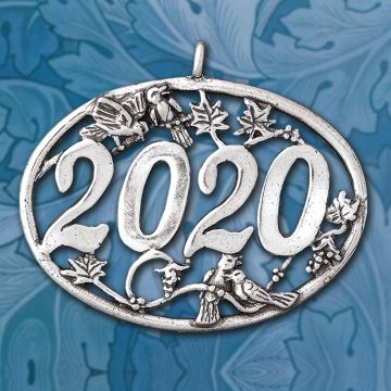 2020 Hand & Hammer Birds Annual Sterling Ornament image