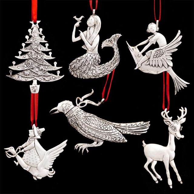 Hand and hammer sterling best sale ornaments