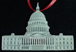 U. S. Capital SC&L Sterling Ornament