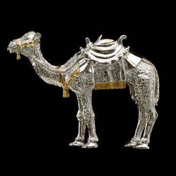 Harry Smith Nativity Camel  Sterling Ornament image