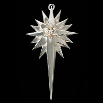 Harry Smith Star Of Bethlehem Sterling Ornament image