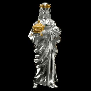 Harry Smith Melchior Nativity Sereis Sterling Ornament image