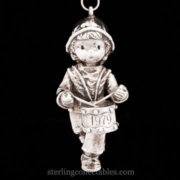 1979 Hallmark Drummer Boy Sterling Ornament