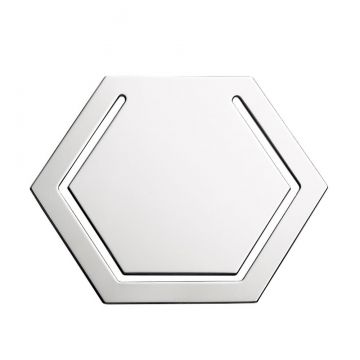 JT Inman Hexagon Sterling Bookmark image