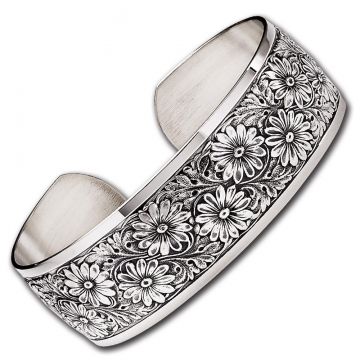 JT Inman Daisy Sterling Cuff Bracelet image