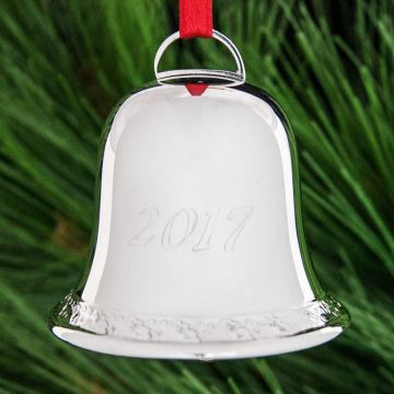 2017 JT Inman Annual Dated Bell Sterling Ornament