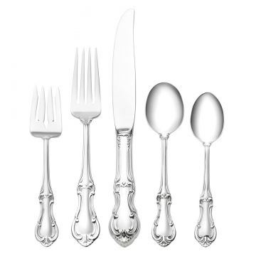 International Joan of Arc 5 Piece Dinner Setting Sterling Silver image