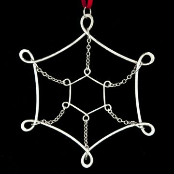 1990 Jan Webber Sterling Ornament