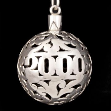 Lois Hill 1999 - 2000 Ball 3D Sterling Ornament image