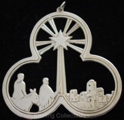 1974 Lunt Trefoil Sterling Ornament