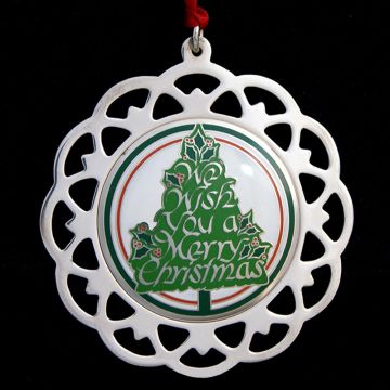 1981 Lunt Sterling & Enamel Ornament