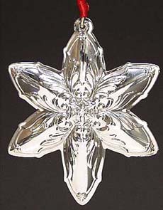 2005 Lunt Star 12th Edition Sterling Ornament image