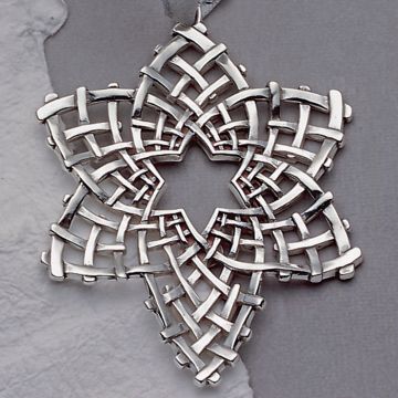 2001 Lunt Snowflake Sterling Ornament image